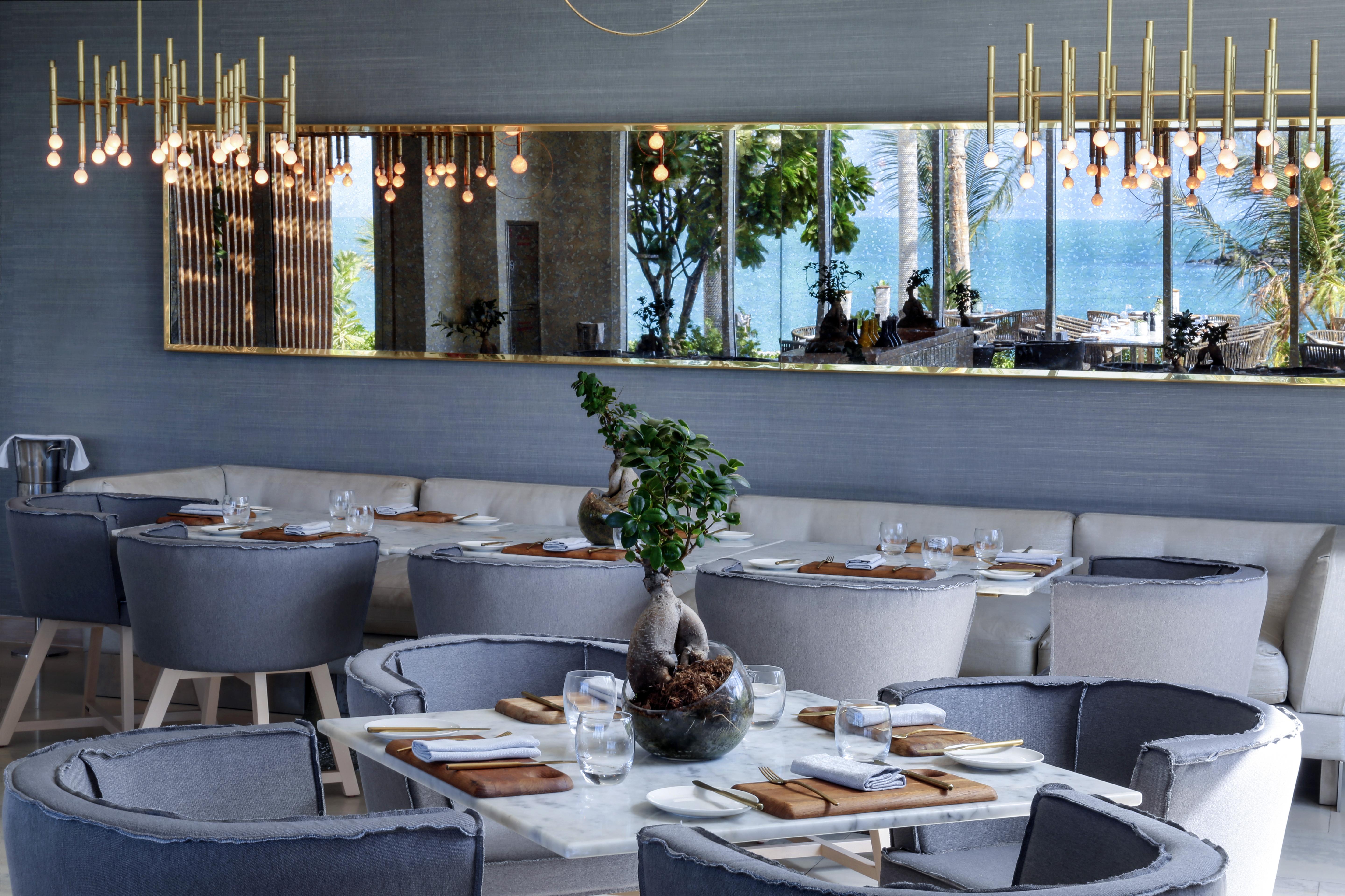 Nurai Island, Saadiyat Hotel Abu Dhabi Buitenkant foto Restaurant interior