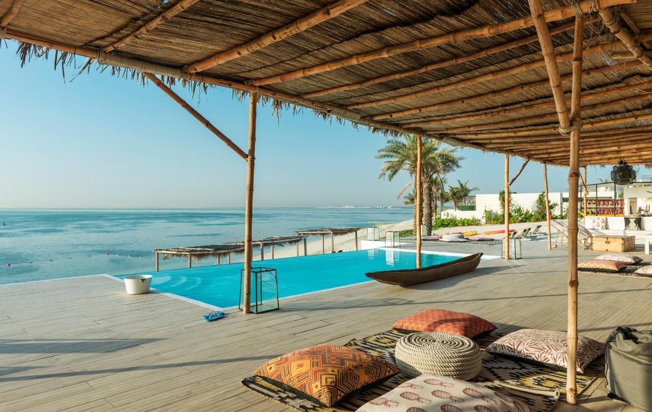 Nurai Island, Saadiyat Hotel Abu Dhabi Buitenkant foto The beach at the Chedi Muscat