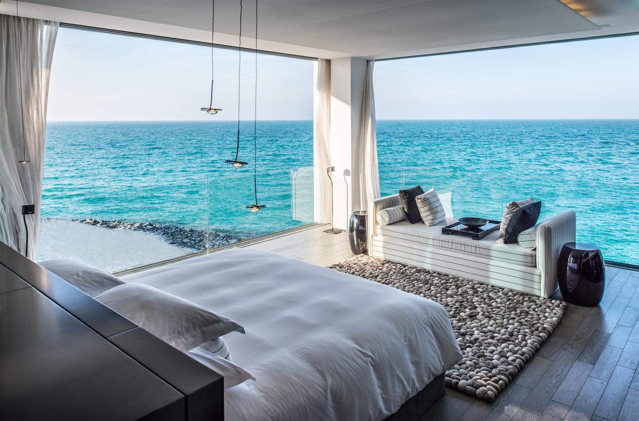 Nurai Island, Saadiyat Hotel Abu Dhabi Kamer foto The bedroom of a private villa at the resort